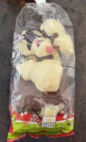 Chocolat au lait et blanc