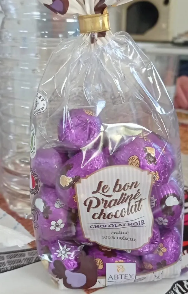 Le bon praliné chocolat (chocolat noir)