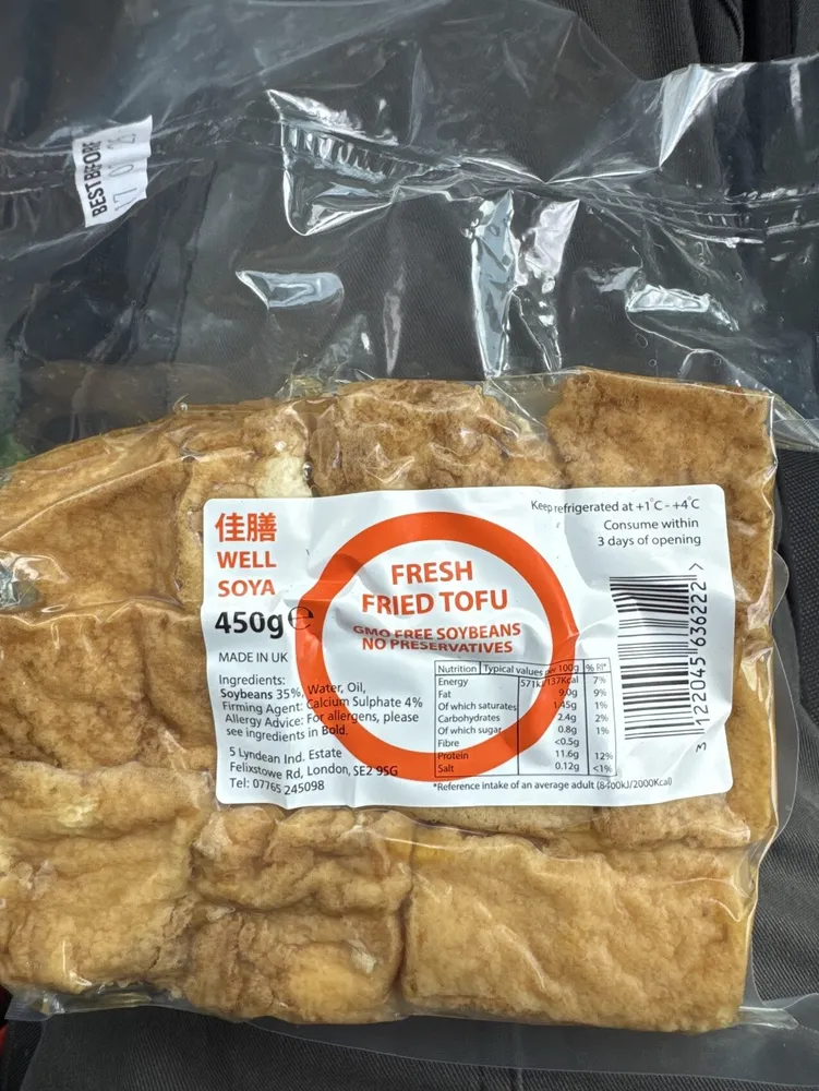 Fresh fried Tofu