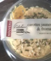 Carottes jaunes. De Bretagne et fromage. Frais