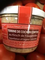 Terrine de cochon comtois au kirsch de fougerolles