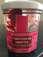 Confiture de griottes au Kirsch de Fougerolles