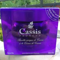 Cassis à la crème de cassis