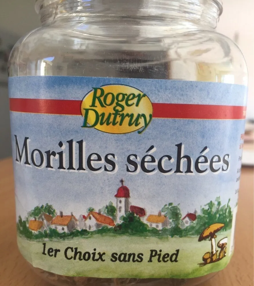Morilles séchées 1er choix sans pied
