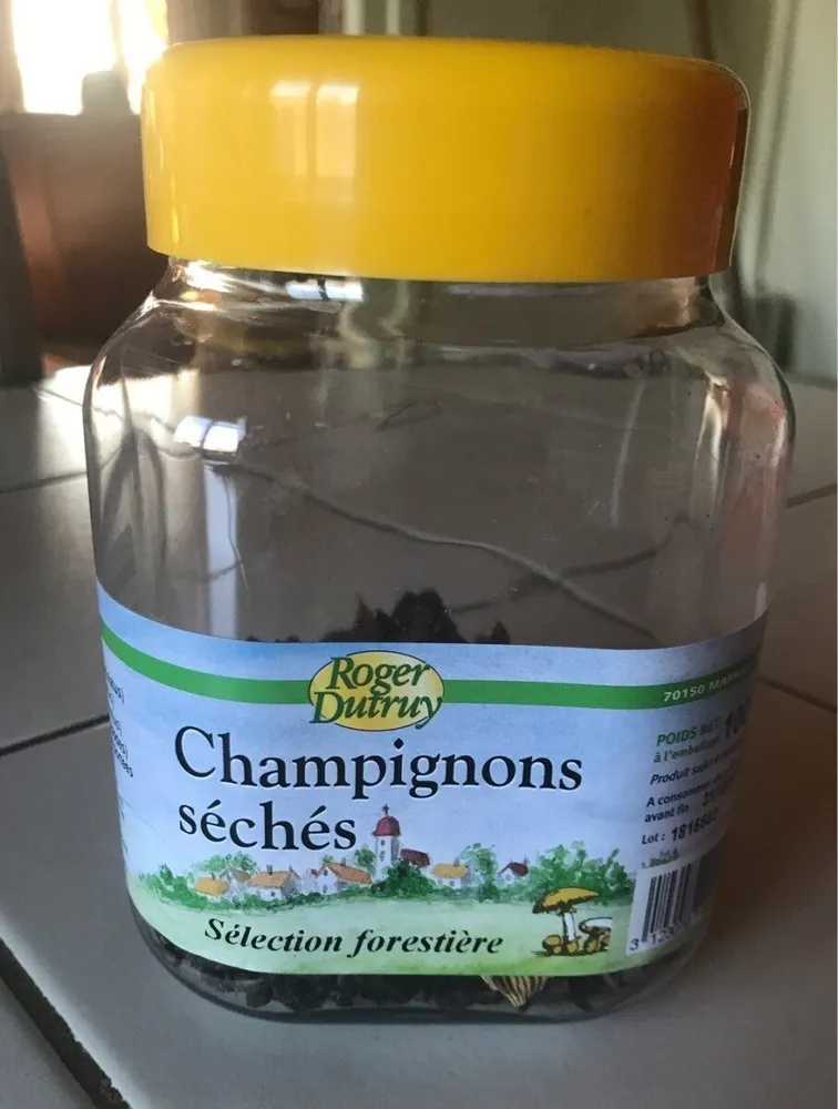 Champignons séchés
