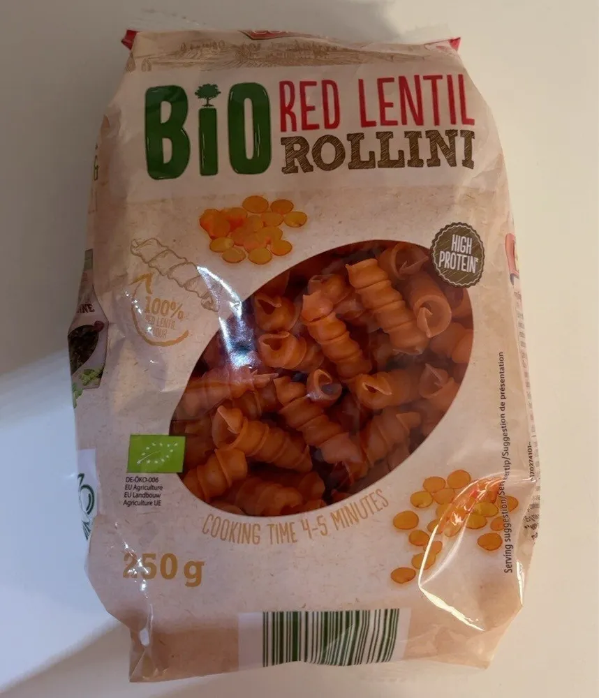 Red lentil rollini
