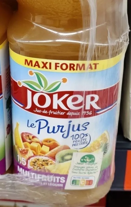 Pur jus joker multifruits