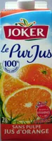 Le Pur jus - Sans pulpe Jus d'orange