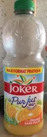 jus d'orange sans pulpe
