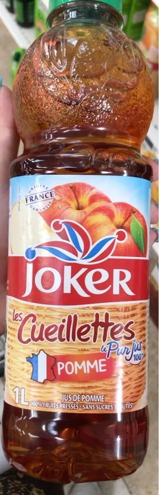 Les cueillettes, pur jus, Pomme
