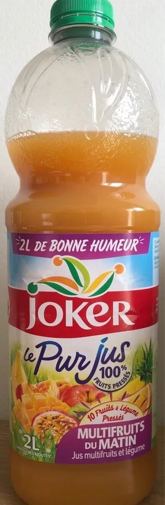 Le Pur jus multifruits du matin 2L