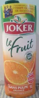 Le Fruit orange sans pulpe