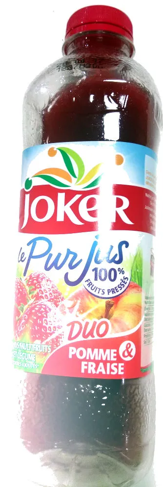 Le Pur Jus Duo Pomme et Fraise