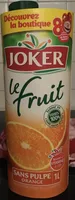 Le fruit Orange Sans pulpe