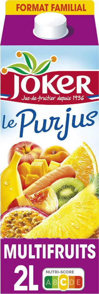 LE PUR JUS Multifruit - Brique 2L