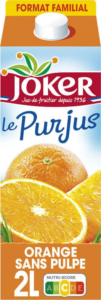 PUR JUS Orange sans pulpe