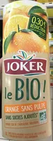 Le Bio ! Orange sans pulpe