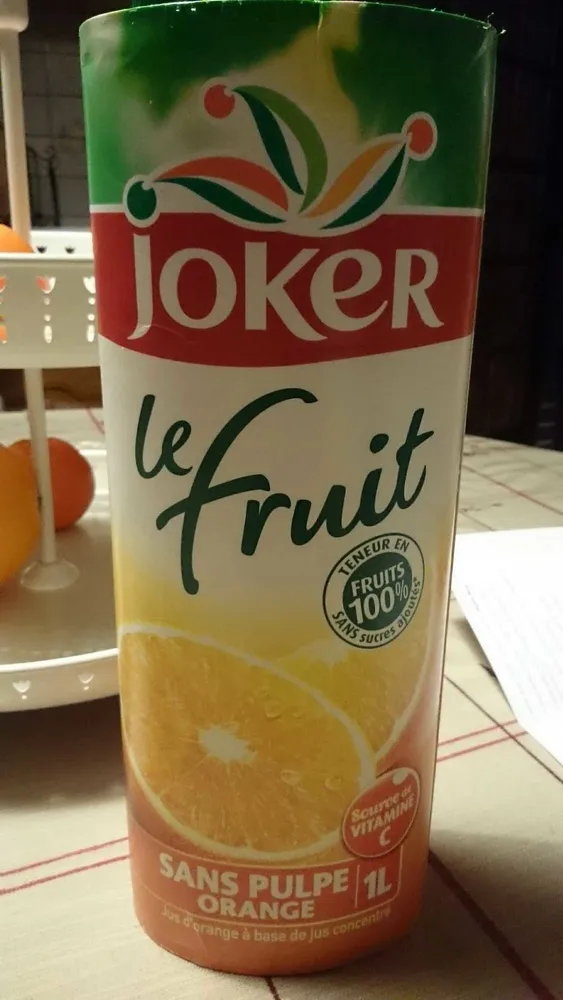 Le Fruit - Jus d'Orange