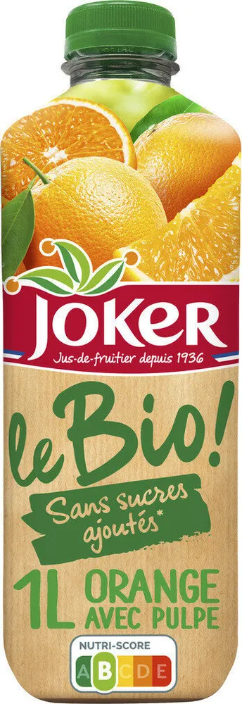 Nectar BIO Orange AVEC pulpe abc