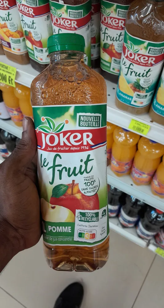 PET 1L JOKER LE FRUIT POMME
