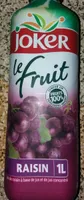 Le fruit - Jus de raisin