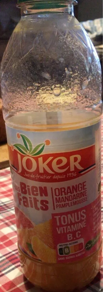 Les Bienfaits - Orange mandarine pamplemousse