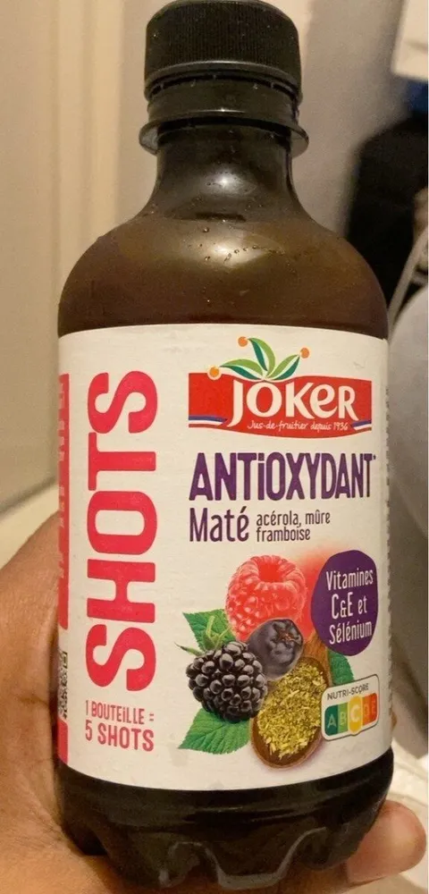 Antioxydant maté - Acérola, mûre, framboise