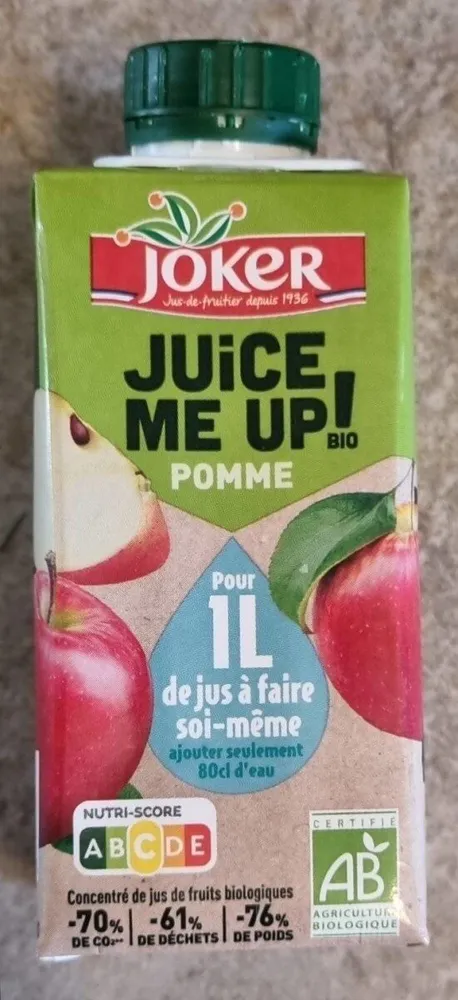 Juice me up pomme
