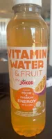 VITAMIN WATER & FRUIT PÊCHE + PASSION ENERGY