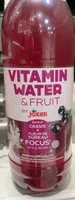 Vitamin water cassis 0,75L