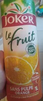 Le fruit sans pulpe orange