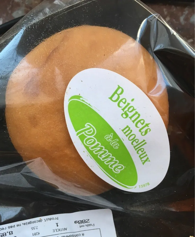 Beignet pomme X4