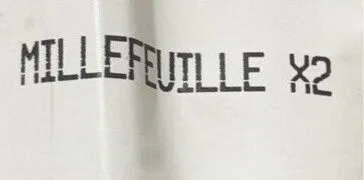 millefeuille carrefour