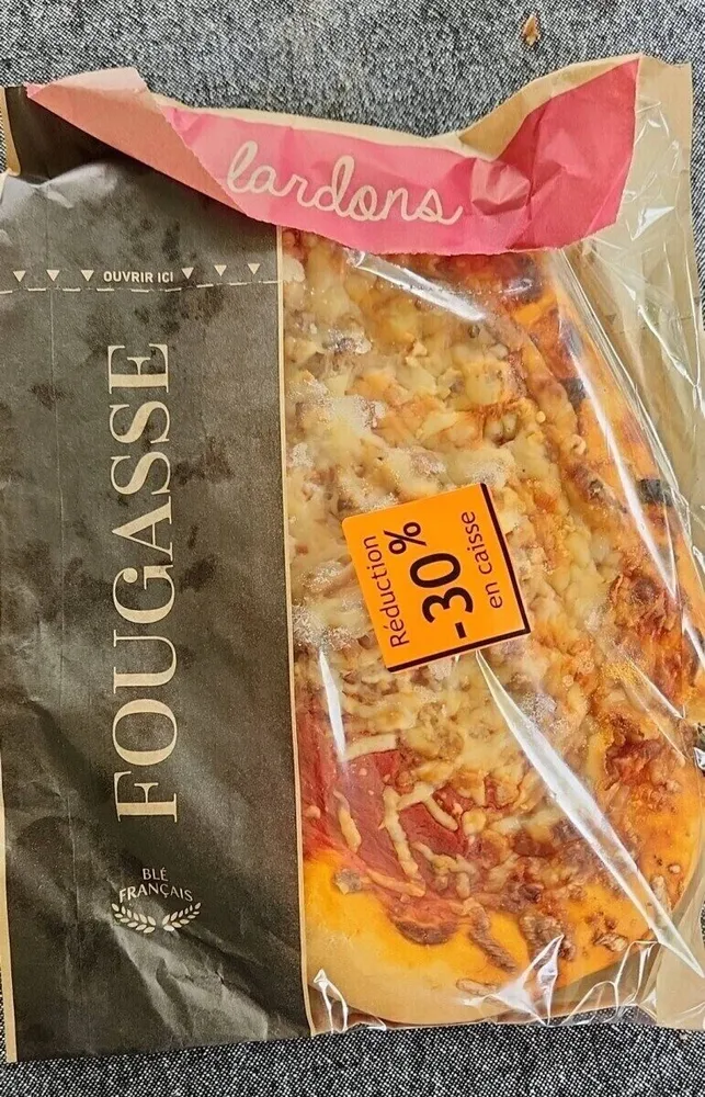 Fougasse lardons