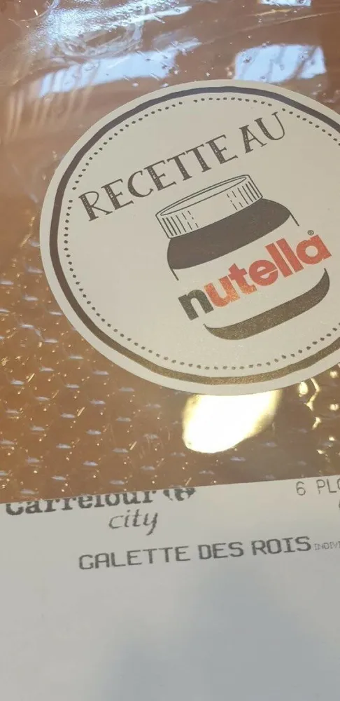 Galette Nutella
