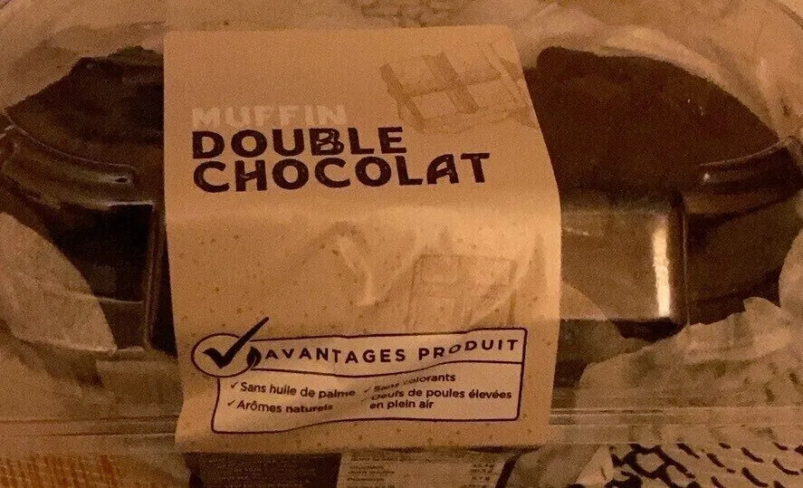 Muffin double chocolat