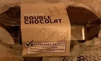 Muffin double chocolat