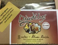 Cakes rhum raisins