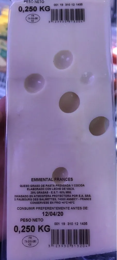 Emmental frances