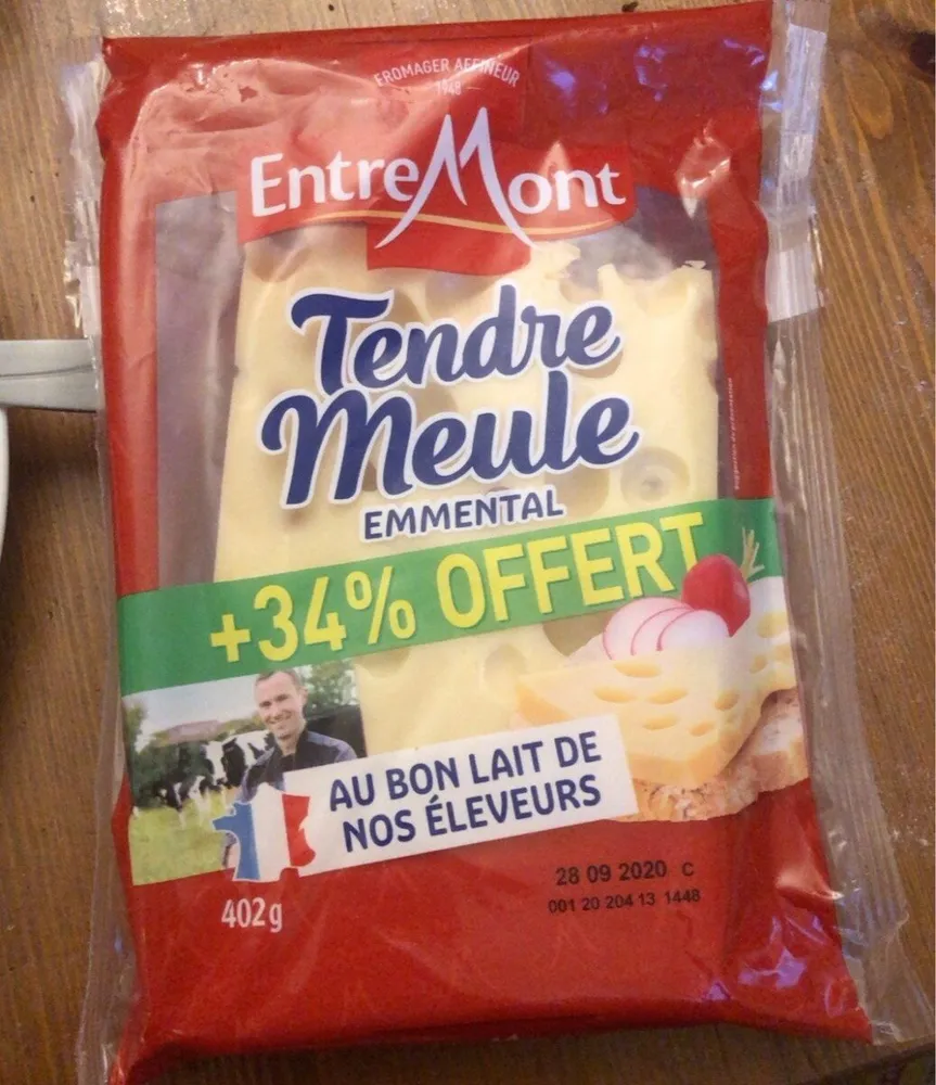Tendre meule emmental
