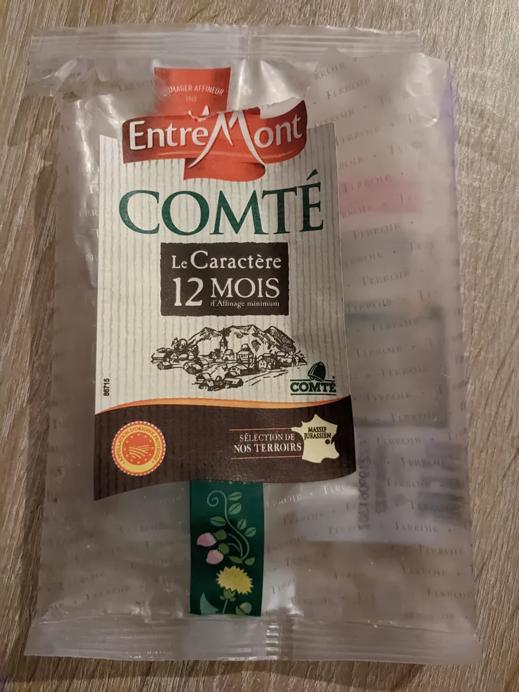 Comté Le Caractère 12 Mois