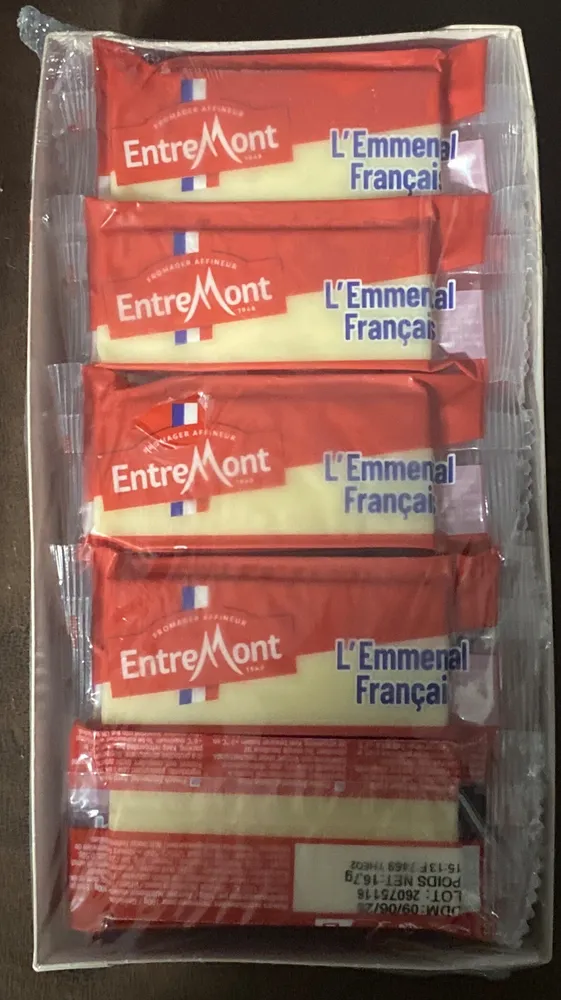 Emmental Français en portions