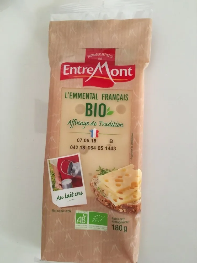 L'Emmental francais bio