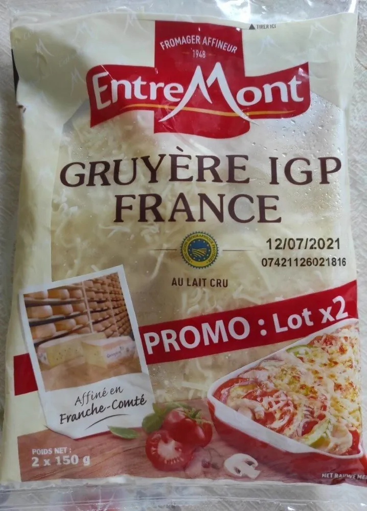 Gruyère IGP FRANCE