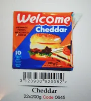 Welcome Queso Cheddar Lonjas X
