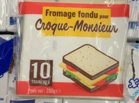 Fromage fondu pour croque monsieur