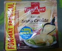 Raclette sans croûte