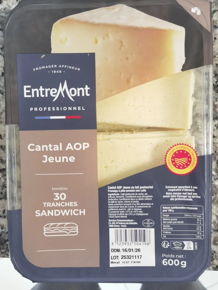 Cantal jeune AOP