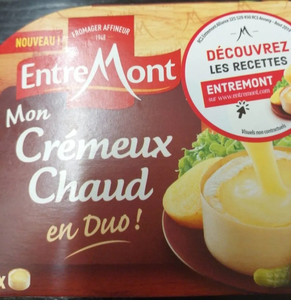 Mon crémeux chaud en duo