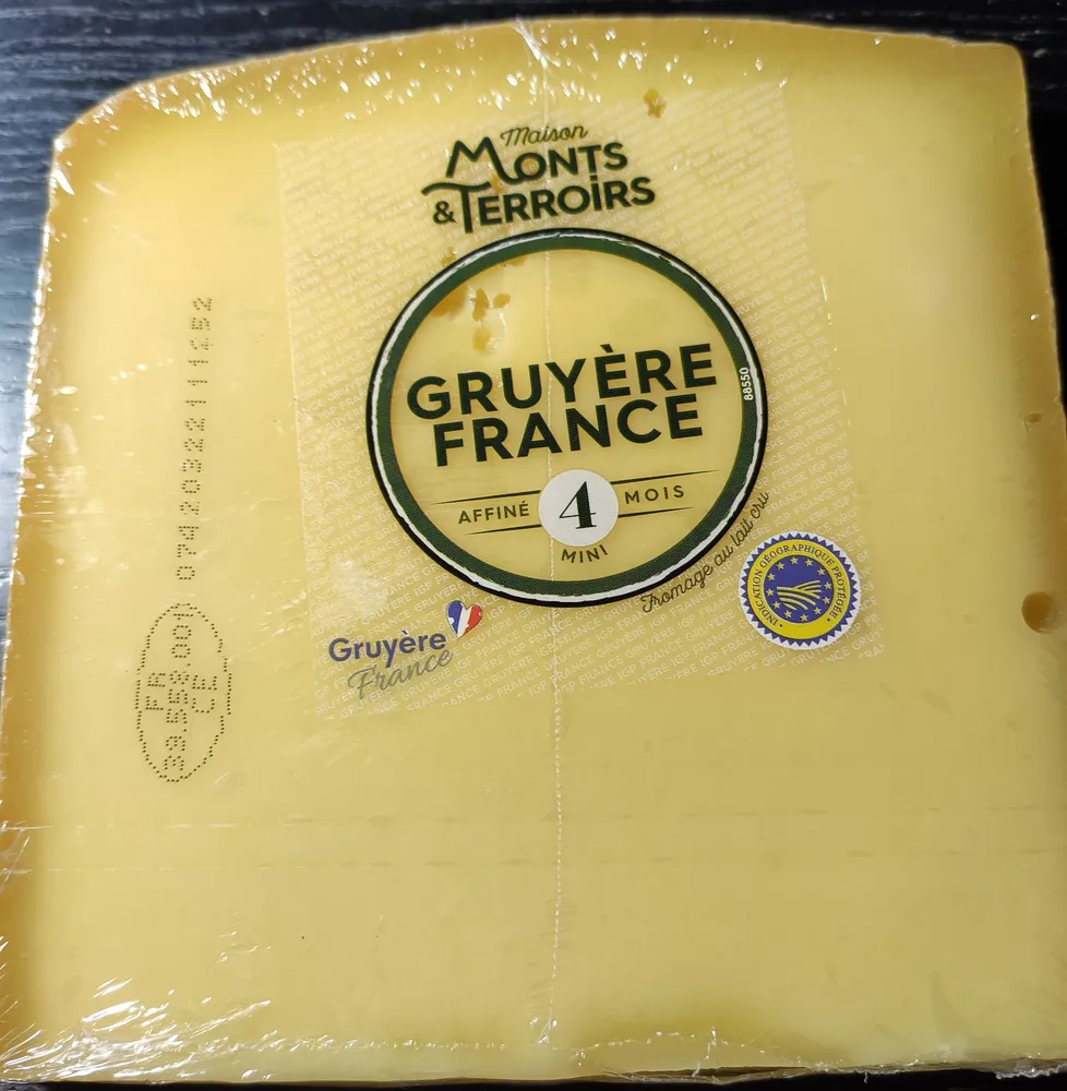 Gruyère de france